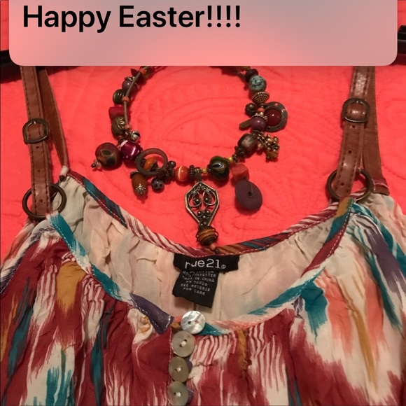 Beautiful Boho Necklace, Free with 10 purchase - Picture 4 of 8